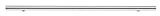 Atlas Homewares A821-CH 14-1/2-Inch Euro-Tech Collection Linea Rail Pull, Polished Chrome [並行輸入品]