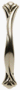 Amerock BP1471-O74 3 Sterling Brass Delicate Pull by Amerock