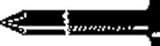 Grip Rite 10SPK 50 lb Bright Smooth Shank Spike Nail, 10" [並行輸入品]