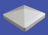 4" x 4" Vinyl External Pyramid Post Cap [並行輸入品]