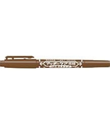 Amazon | ゼブラ マッキー極細 茶 MO-120-MC-E | 油性 | 文房具