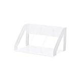 （まとめ）リヒトラブ ブックスタンド390mm 白 A-7345-0 00005079 〔まとめ買い×3セット〕