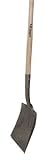 午前Leonard SquareポイントオープンバックShovel with Ashハンドル – 48インチ