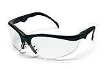 MCR kd310 Crews Klondike Plus安全メガネラチェットブラックフレームClearlens、1ペアby MCR Safety