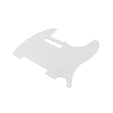 YJB PARTS TL50's テレキャスター用ピックガード ホワイト1Ply 5穴 インチ 日本製