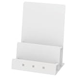 （まとめ） トヨダプロダクツ パンフレットスタンド A4三つ折+名刺 PSS-1SC 1個 【×2セット】