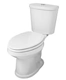 トイレタンク、デュアル、フラッシュ、床ホワイト