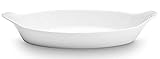 Pillivuyt Porcelain 8-1/2-by-5-Inch Oval-Eared Dish by Pillivuyt