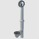 Plumb Pak Tub廃棄物とオーバーフロー1 – 1 / 2 " OD。光沢クロムホワイト