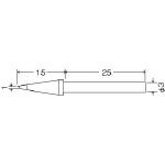 太洋電機産業/グット 替こて先SBC型CS-21/31用【CS-20/30RT-SBC】(3642160) [その他]