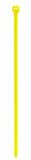Aviditi CT433J Nylon Cable Tie, 5-1/2 Length x 0.14 Width, Fluorescent Yellow (Case of 1000) by Avid