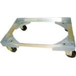 TRUSCO ワコー アルミアングルドーリー(エアーキャスター仕様) WA5075GGR