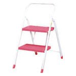 [T-3853233]ＩＲＩＳ　折りたたみステップ　ＯＳＵ－２　ピンク OSU2PK