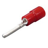 NICHIFU ニチフ 絶縁棒形端子 赤 100個入 TMEVTC1.25-11