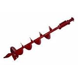 Earthquake EA6F 6-Inch Diameter 36-Inch Long Earth Auger with Fishtail Point and Flex Coil Shock Spr