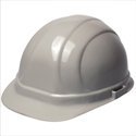Case of 12 Gray Cap Style Hard Hat Omega II 6 point Ratchet Suspension 19957 by ERB