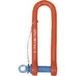大洋 強力長シャックル(ランヤード捻じ込みタイプ) 4トン TSLSR4