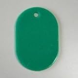 クラウン 番号札 大無地 ５０枚入 緑 CR-BG40-G