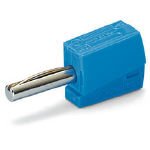 ワゴ バナナプラグ ブルー 4個入 215711PK