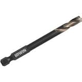 IRWIN 1871030 Impact Performance Series 1/4-Inch Turbomax Black and Gold Drill Bit, 1-Piece [並行輸入品]