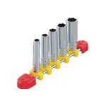 KTC(ケーテーシー) 6.3mm (1/4ンチ) ディープソケット セット 5個組 TB2L05