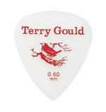 Terry Gould ピック GP-TG-T/06 0.60mm ティアドロップ型 ホワイト