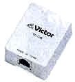 Victor テレホンモジュラーローゼット 6極2芯タイプ 白色 [TF-C14-W]