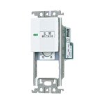 コスモシリーズワイド21 埋込電子遅れ消灯スイッチ(電子遅れ消灯スイッチB1.5A,スイッチスペース)(0 - 約5分可変形)(ホワイト)