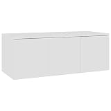 vidaXL TVキャビネット ホワイト 80x34x30cm エンジニアリングウッド