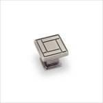 Rochesterキャビネットノブ – 1 1 / 8 " Square 155BNBDL 1