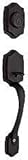 Kwikset 687BW LIP 11P RCAL RCS 96870-096 Belleview Single Cylinder Exterior Only Handle Set, Venetia