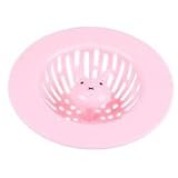 動物Basinフィルタ排水製品 – ds-018漫画動物Basinバス排水シャワーTubヘアキャッチャーStrainerカバーシンクトラップストッパー – 1pcs ブラック H03AFBD9JSNA