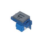 ぐっとすシリーズ情報モジュラジャック(CAT6)(埋込型)(グレー)