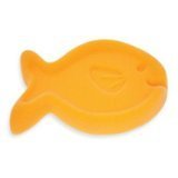 Baby's Journey Fish Bath Sponge In Orange by Baby's Journey [並行輸入品]