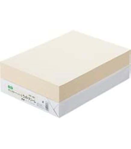 Amazon.co.jp: 北越紀州 NEWファインカラー A4判 クリーム 500枚