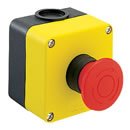 IDEC　HW1X-BV411R 非常用押ボタンスイッイ付コントロールボックス１ａ１ｂ赤色