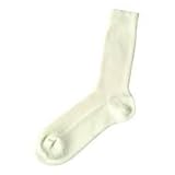 LIVING CRAFTS オーガニックコットン 100% ベビー ＆ キッズ ソックス きなり サイズ 21/22 ( 12.5 -13.5 cm )