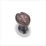 Jeffrey Alexander 959-DBAC Bienville Fleurdelis Knob, Copper [並行輸入品]