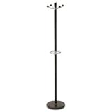 回転ポールハンガー 木目調 ダークブラウン PH2174-1