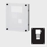 インターホンカバー アクリルタイプ(ホワイト/パナソニック電工(株)用D) 名入れなし INTERPHONE COVER