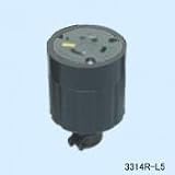 アメリカン電機 3314R-L5 ｾｯﾁ 2P30A ﾋｯｶｹ ｺﾈｸﾀﾎﾞﾃﾞｨ