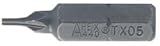 APEX 1/4 Torx Hex Insert Bit - Model: 440-TX06 Driver Size: T-6 Torx Size: 1/4 Overall Length: 1 Poi