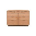 どんどんどんの家具 ALBA アルバ チェスト 4段 シンプル ナチュラル 幅120cm