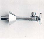 角度バルブ1 / 2 "汗X 3 / 8 " Comp