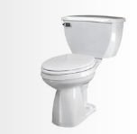 Gerber配管21 – 562 – 25 2156225 Viper SiphonジェットトイレボウルElongated、ボーン