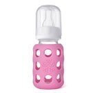 Lifefactory 4 Ounce Baby Bottle (SET OF TWO), color = Pink by Lifefactory [並行輸入品]