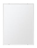 洗面鏡・トイレ鏡・化粧鏡・浴室鏡（国産・最高品質・完全防湿ミラー）：スクエア（四角鏡）
