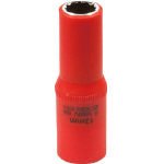 Tech-EV Insulated Socket 絶縁工具 ディープソケット 3/8 12mm OLC652012A