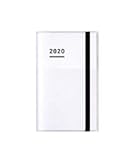 コクヨ ジブン手帳min i2020 （ファーストキット）スタンダードカバータイプ／mini／B6スリム！LIFEを１冊プレゼント！ (ホワイト／ニ-JFM1W-20)