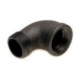 Street Ell,Black 1-1/2" 90-Deg [並行輸入品]